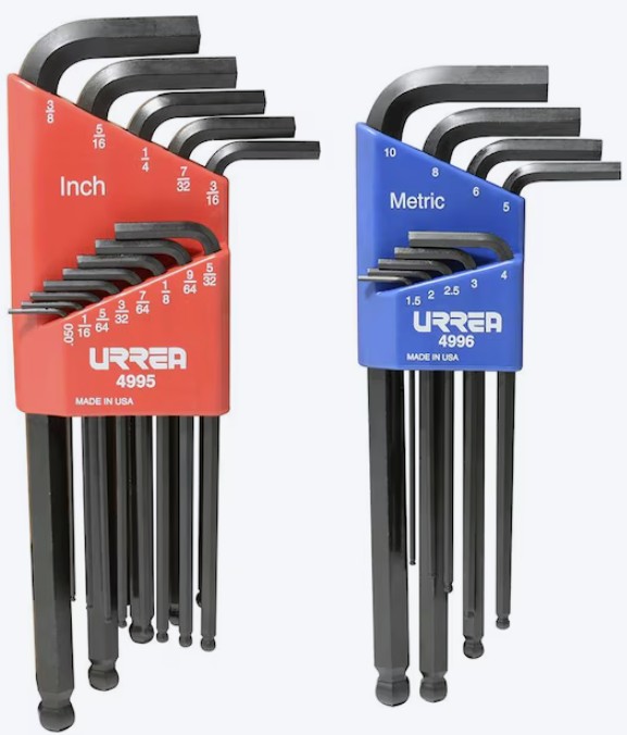  - L-Handle Hex Ball Key Sets